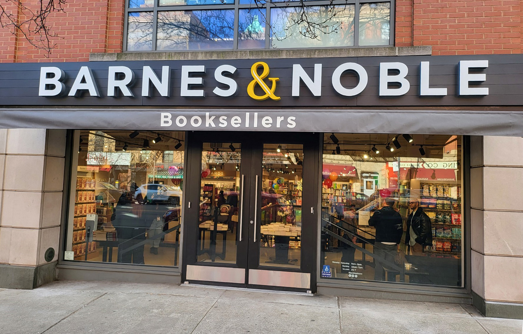 Barnes & Noble Bookstore in Atlantic Avenue, NY